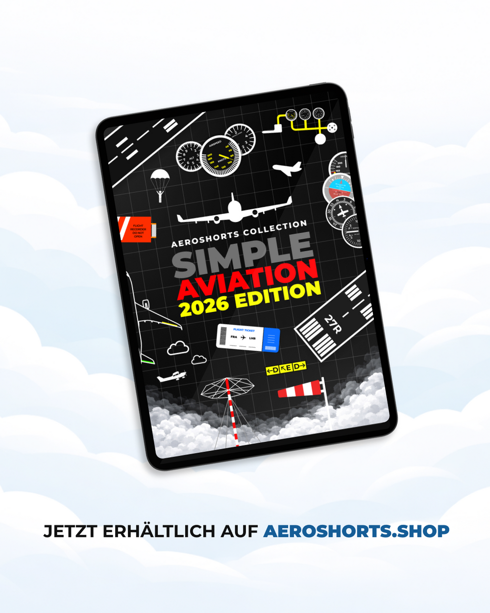 [E-Book] Simple Aviation - 2026 Edition - Deutsch AeroShorts Shop
